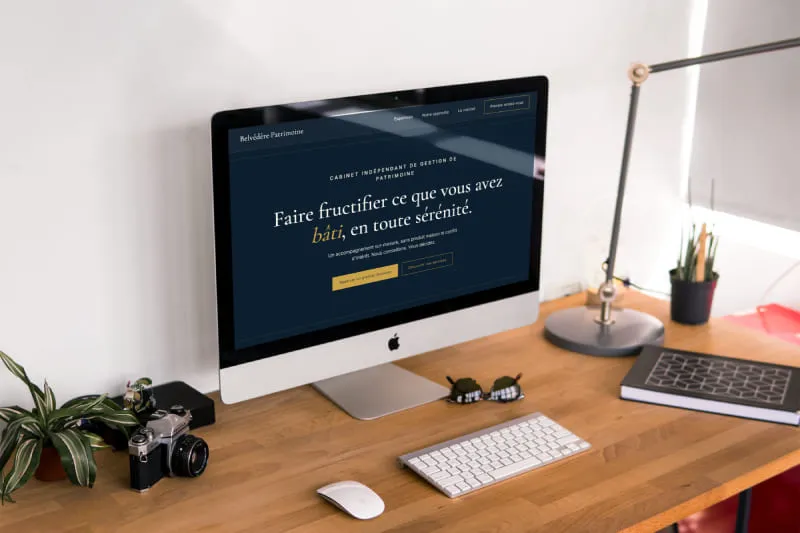 Illustration audit de site web freelance