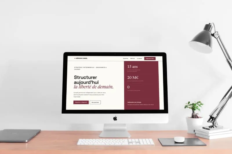 illustration maintenance site internet secteur finance